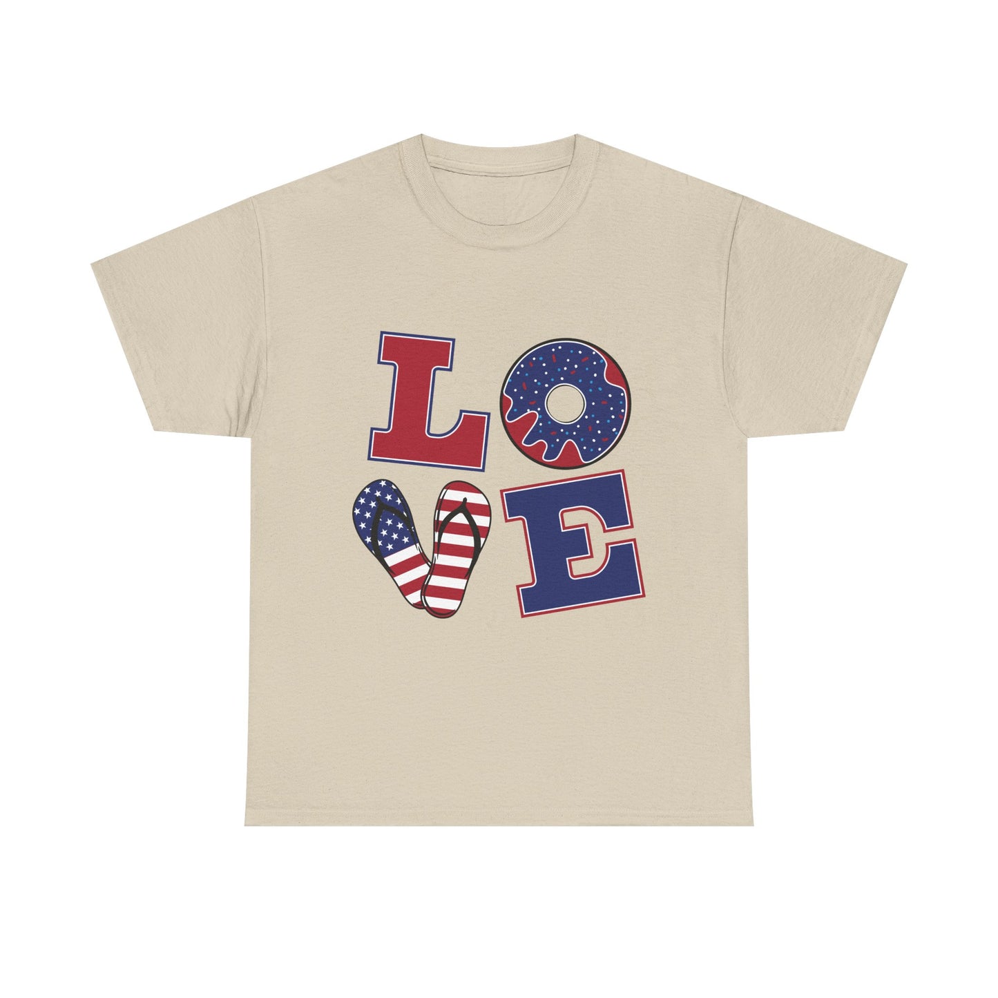 Patriotic Love Unisex Tee