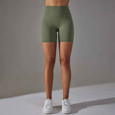 High Waisted Seamless Yoga Shorts for Women - Ultimate Comfort and Flexibility - NOVA TRENZ