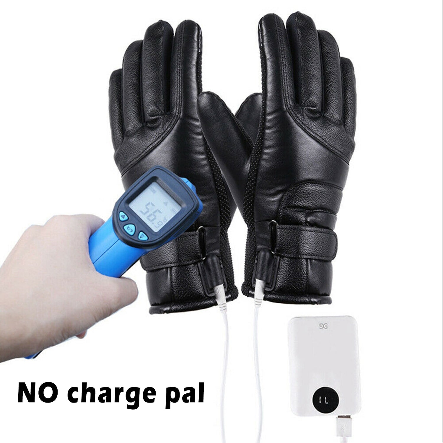 electric heated gloves waterproof windproof