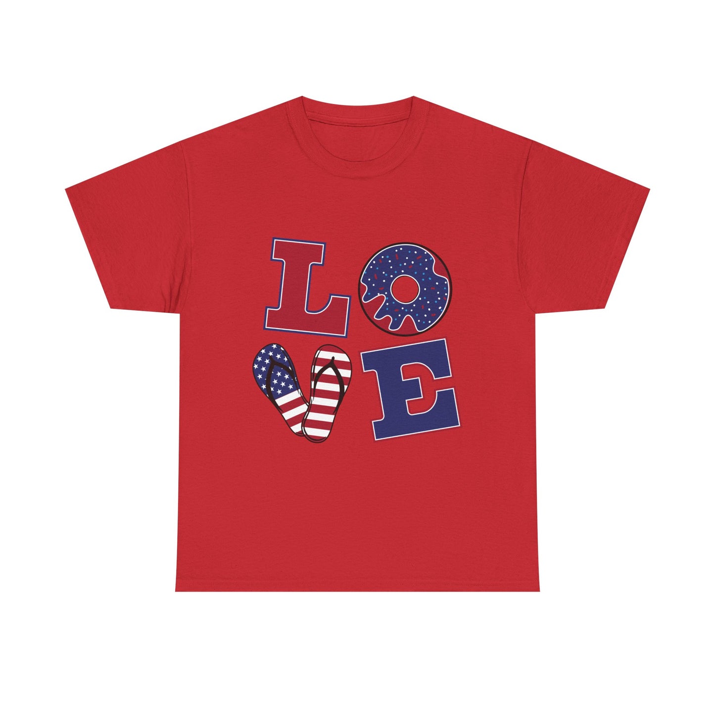 Patriotic Love Unisex Tee
