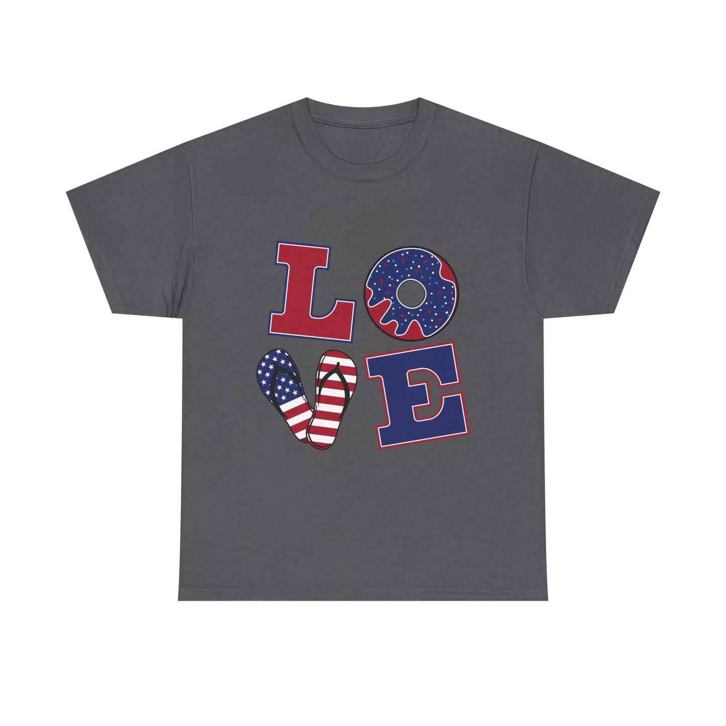 Patriotic Love Unisex Tee