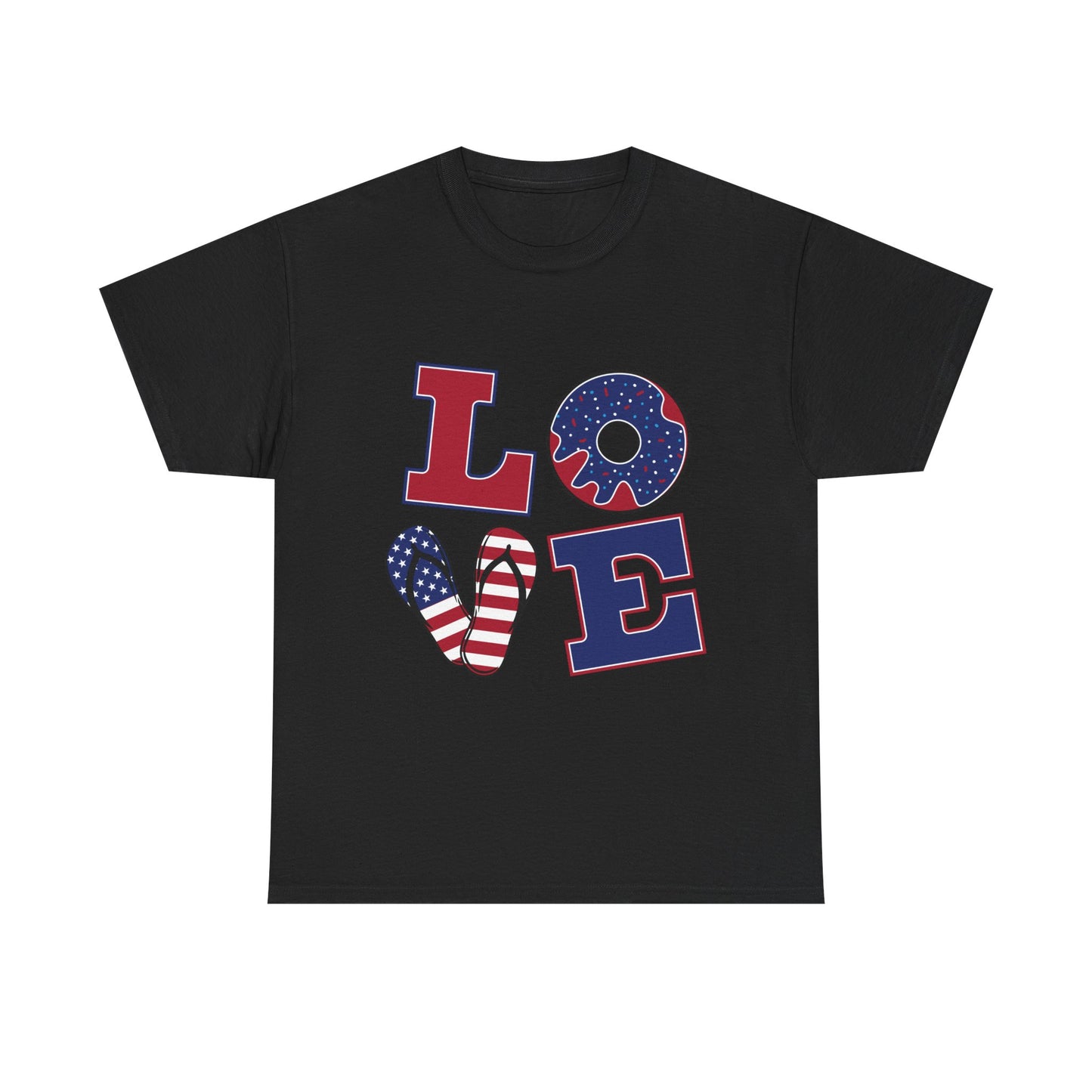 Patriotic Love Unisex Tee