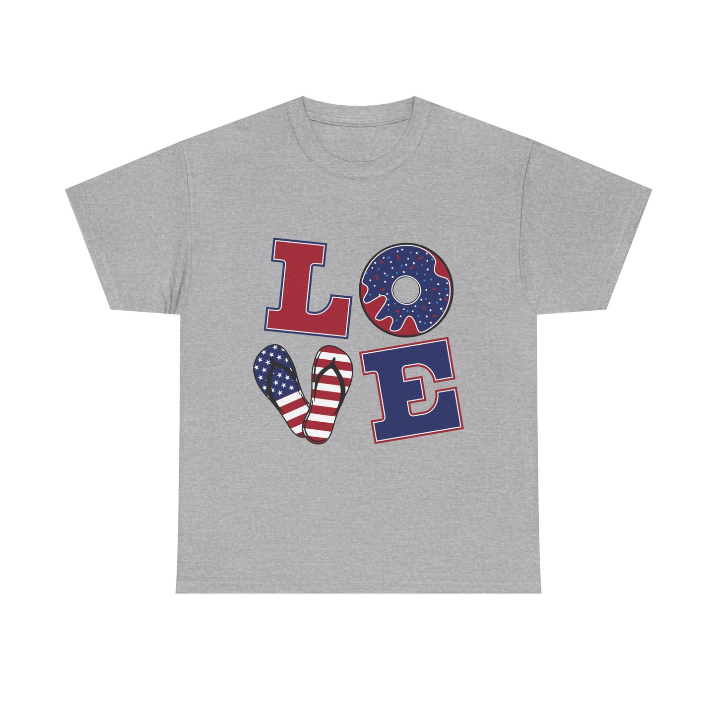Patriotic Love Unisex Tee