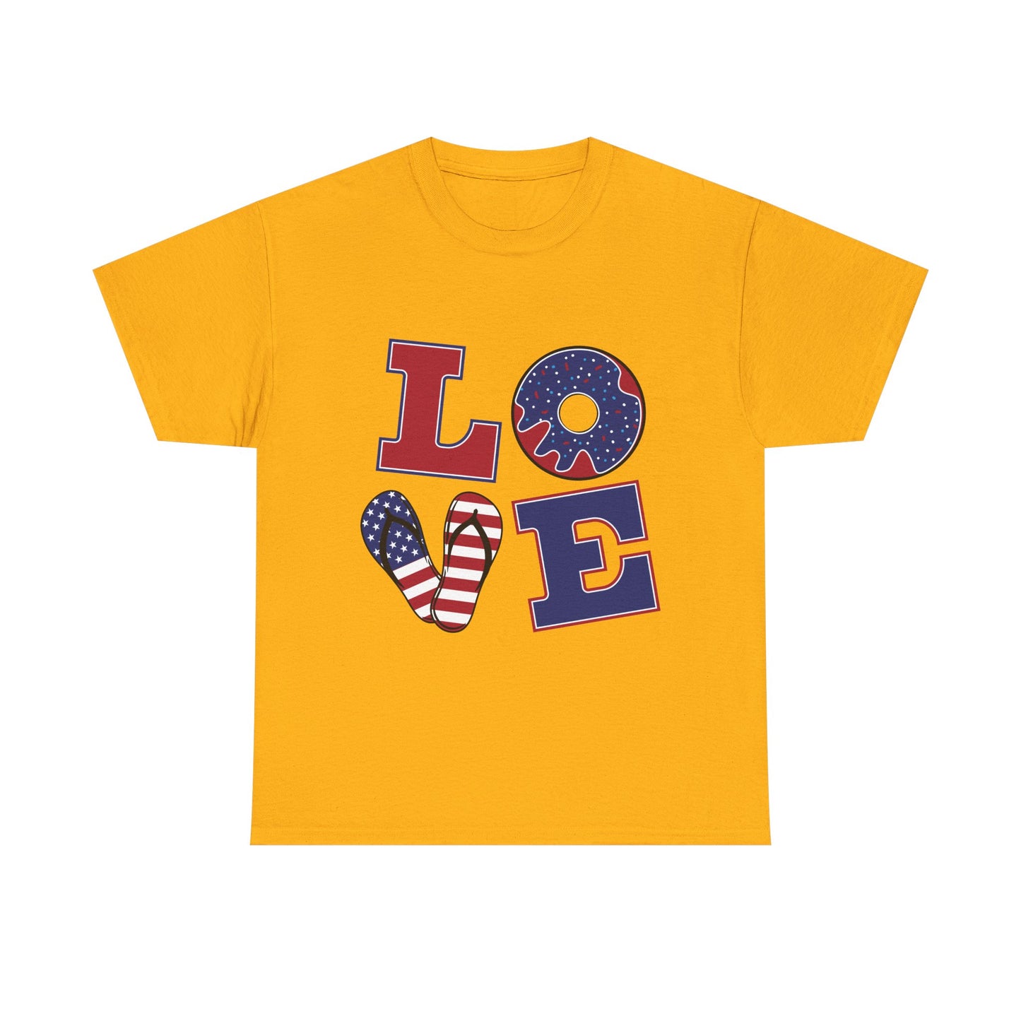 Patriotic Love Unisex Tee