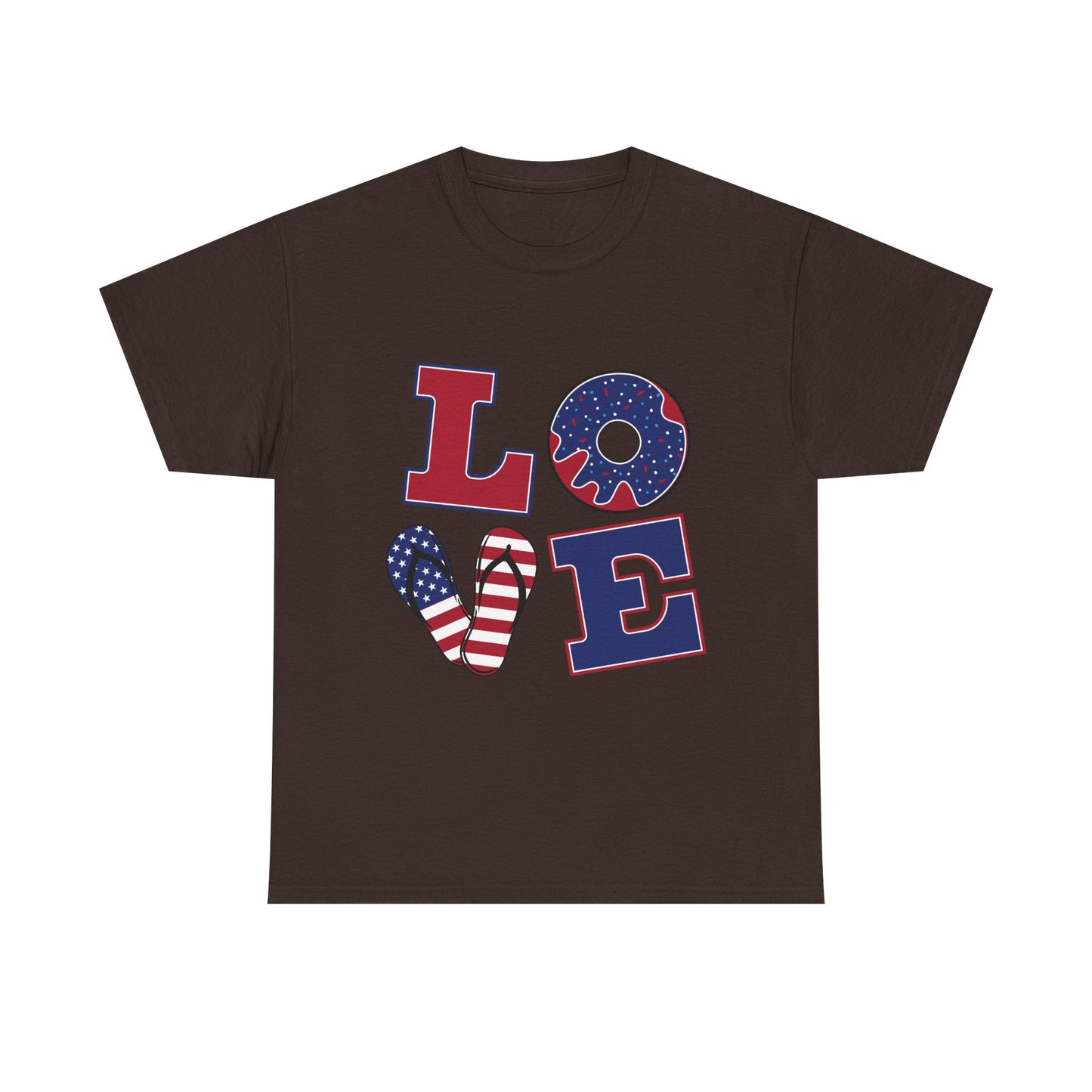 Patriotic Love Unisex Tee