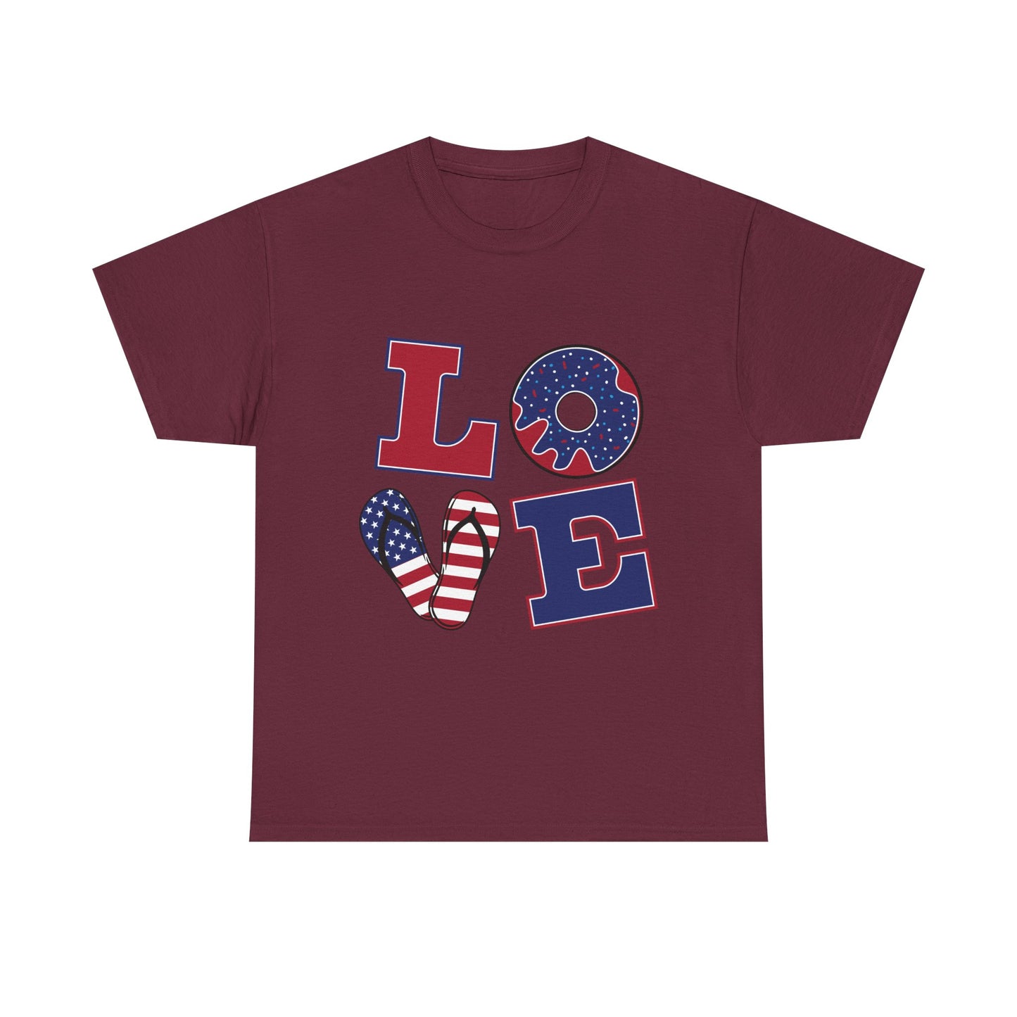 Patriotic Love Unisex Tee