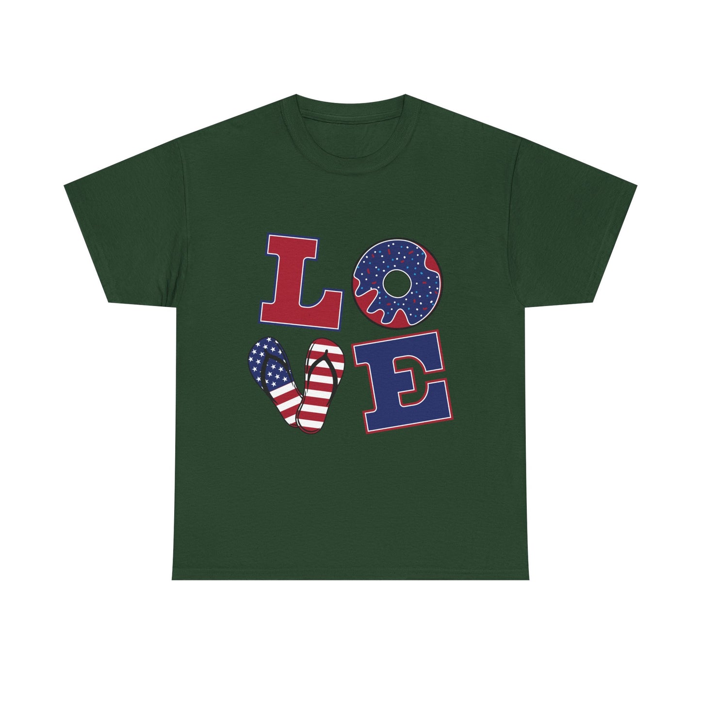 Patriotic Love Unisex Tee