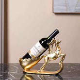 Creative Golden Deer Wine Rack for Living Room and TV Cabinet Decoration - Red Wine Rack Decorative Crafts - NOVA TRENZ