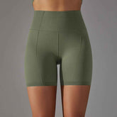 High Waisted Seamless Yoga Shorts for Women - Ultimate Comfort and Flexibility - NOVA TRENZ