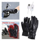 electric heated gloves waterproof windproof