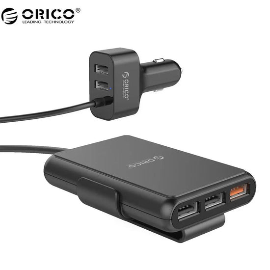ORICO UCP-5P 52W Quick Charge 5-Port Car Charger eprolo
